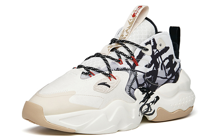 Lookbook Anta安踏 霸道 威鋒 加絨 耐磨透氣 低幫 運動休閒鞋 男款 白黑灰