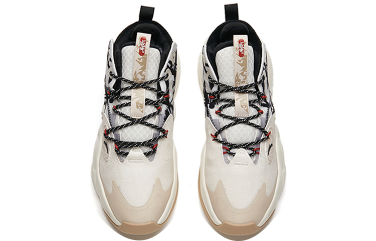 Shop Anta安踏 霸道 威鋒 加絨 耐磨透氣 低幫 運動休閒鞋 男款 白黑灰