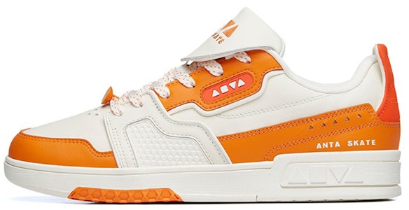 Anta安踏 驥控 休閒潮流滑 耐磨 低筒 運動鞋 男款 白橙 Buy Anta安踏 驥控 休閒潮流滑 耐磨 低筒 運動鞋 男款 白橙