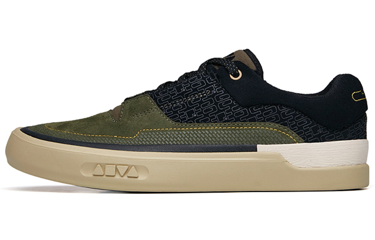 Anta A-Jump Low 'Qinhuangdao All-Terrain Skateboard Black Green City Exclusive' 112218012S-1