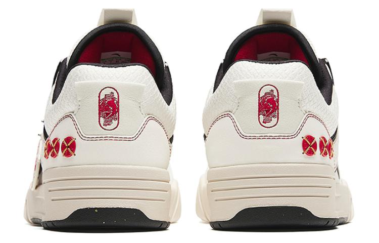 Shop Anta A-Jump Low 'White Black Red' 112418040-7