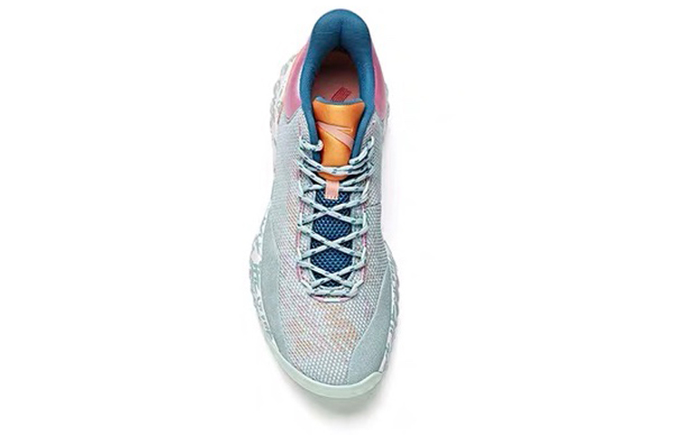 Shop Anta A-shock High ''Teal Rosa'' 112031605-4
