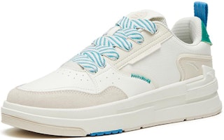 Anta安踏 凹凸 防滑耐磨 低筒 板鞋 白灰綠 Order Anta安踏 凹凸 防滑耐磨 低筒 板鞋 白灰綠