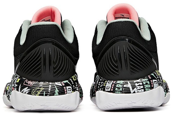 安踏A-Shock篮球鞋“黑色多彩网面” 112031605-1 Shop 安踏A-Shock篮球鞋“黑色多彩网面” 112031605-1
