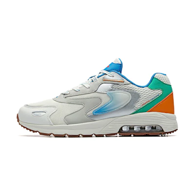 Anta Air Cushion Running Shoe 'White Grey Blue'