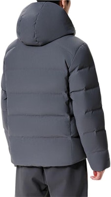 Anta All-Weather Champion Series Flag Hooded Down Jacket Asphalt Grey. 152410907-2 Lookbook Anta All-Weather Champion Series Flag Hooded Down Jacket Asphalt Grey. 152410907-2