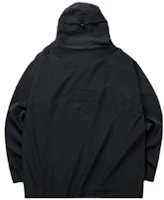 Lookbook Anta All-Weather Series Black Logo Print Zip Hooded Woven Jacket 152130707-2