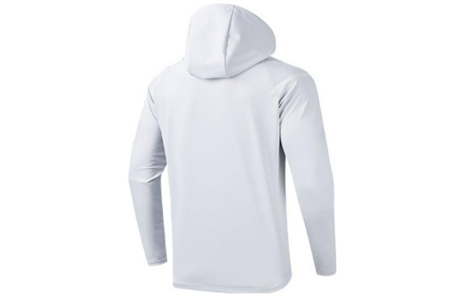 Lookbook 安踏全天候系列標誌補丁連帽外套 - 純白色 152250604-1