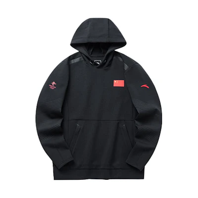 Anta All-Weather Series Black Pullover Hoodie 152210728-2