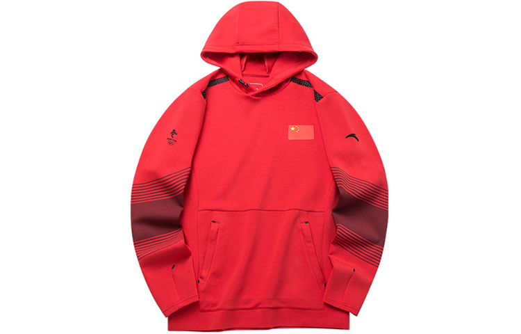 Anta All-Weather Series Red Pullover Hoodie 152210728-1