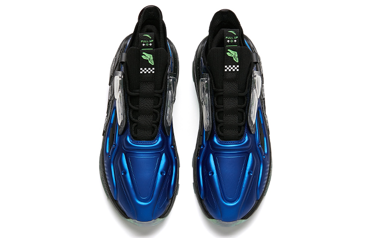 Shop Anta AT91 ''Schwarz Blau Saicheng Ping An'' 112148851S-1