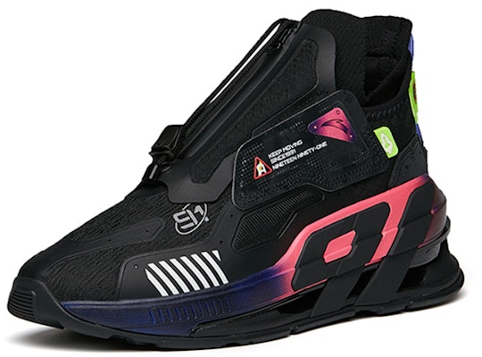 안타 AT91 "블랙 핑크 그린" 농구화 112148851-3 Lookbook 안타 AT91 "블랙 핑크 그린" 농구화 112148851-3