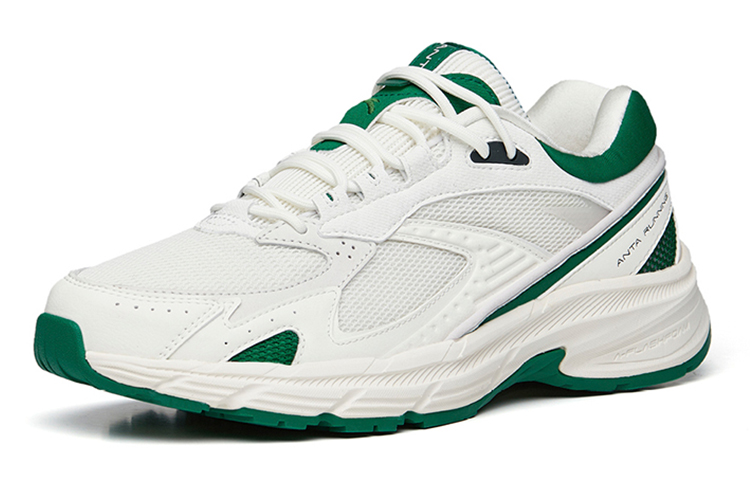 Order Anta AT951 Low Retro 'Putih Hijau' Sneakers 912235596-10