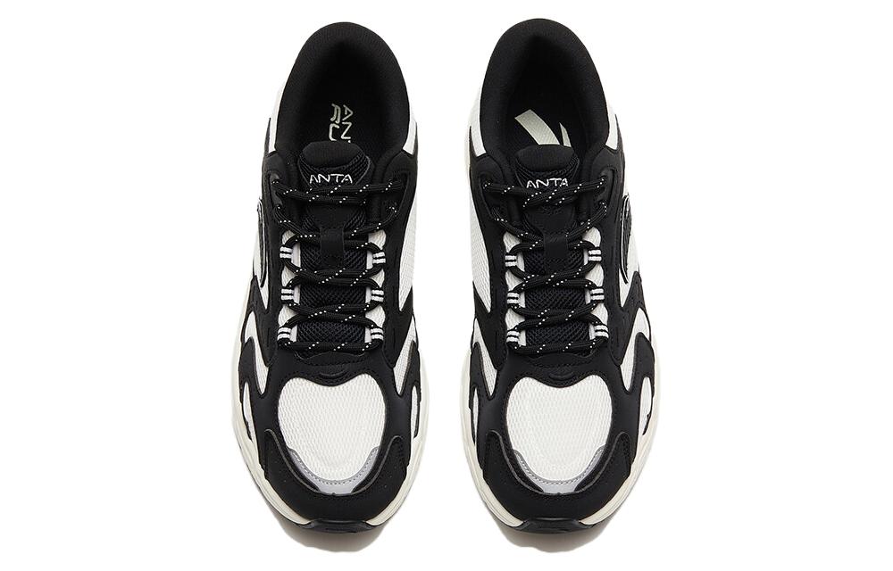 Lookbook Anta安踏 AT954 減震防滑耐磨 低筒 跑步鞋 白黑