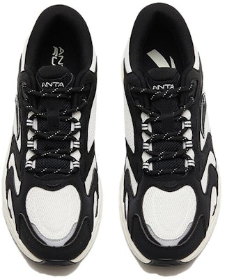 Anta安踏 AT954 減震防滑耐磨 低筒 跑步鞋 白黑 Lookbook Anta安踏 AT954 減震防滑耐磨 低筒 跑步鞋 白黑