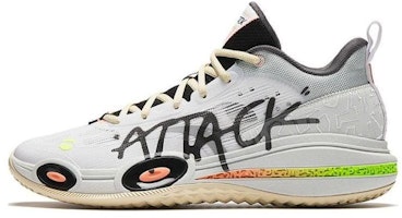 Anta Attack 1 'White Grey Green' 112421109-1 Anta Attack 1 'White Grey Green' 112421109-1