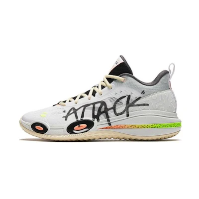 Anta Attack 1 'White Grey Green'