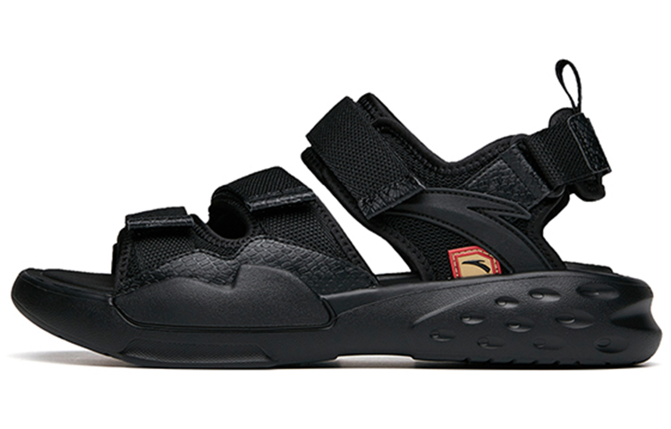 Buy Anta Ba Dao 'Magic Tape Beach Sport Sandal Black' 912226963-3
