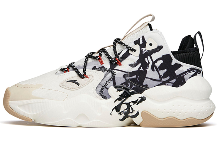 Anta Baas Wifeng 2 'Black Grey Fur-Lined' 112148080-5