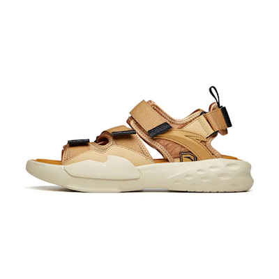 Anta BaDa 'Magic Tape Sport Sandals Yellow-Black'