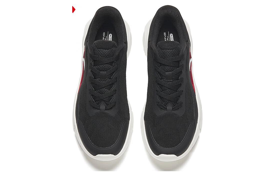 Lookbook 安踏羽毛球系列白黑红配色运动鞋 112347790-2