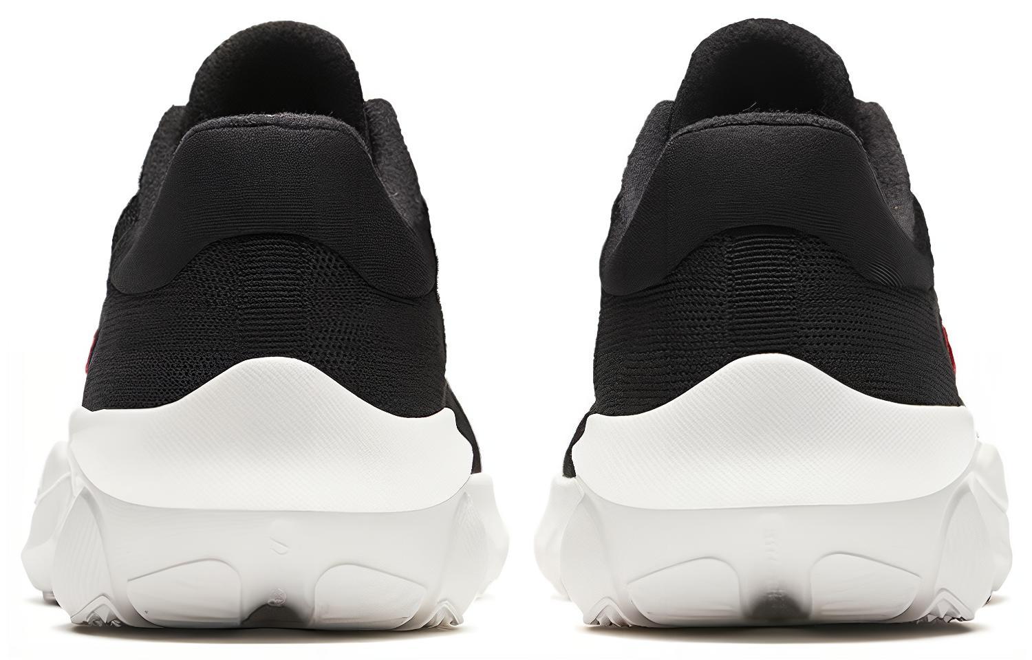 Shop 安踏羽毛球系列白黑红配色运动鞋 112347790-2