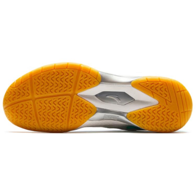 Anta Badminton Shoes 'White Blue Green' 圖 3