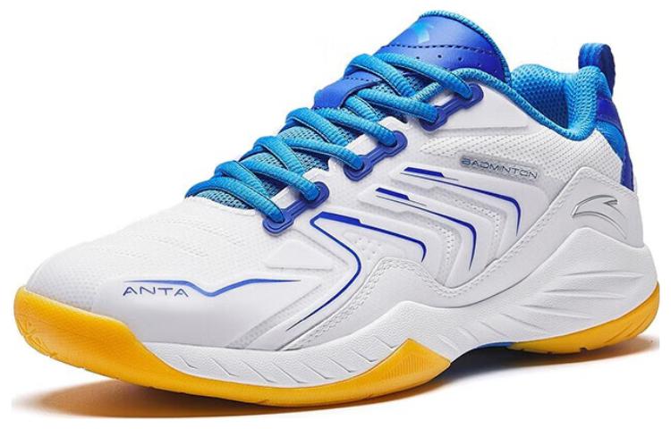 Anta Badminton Shoes 'White Blue Orange' 圖 2