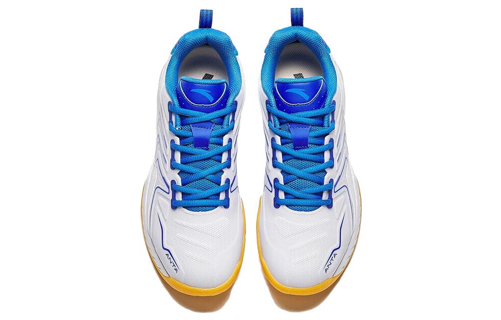 Anta Badminton Shoes 'White Blue Orange' 圖 3