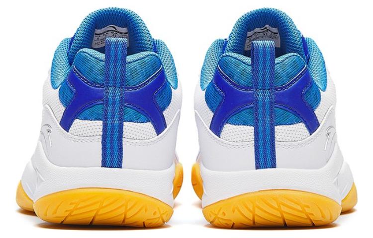 Anta Badminton Shoes 'White Blue Orange' 圖 4