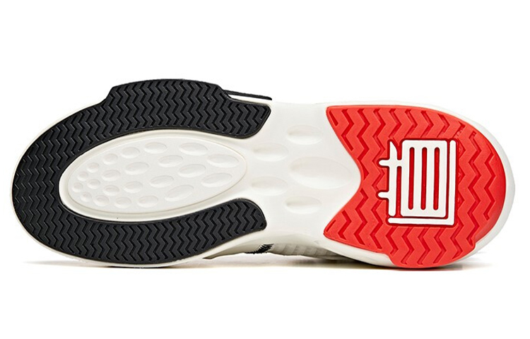 Anta Baodao Low 'White Black' 圖 5