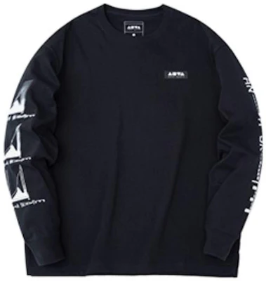 安踏基本款黑色字母設計圓領長袖男女運動衫 172238717-3 Buy 安踏基本款黑色字母設計圓領長袖男女運動衫 172238717-3