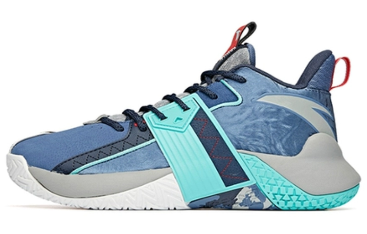 Anta Cement Killer Basketball Shoes 'Blue Grey' 112041610-5