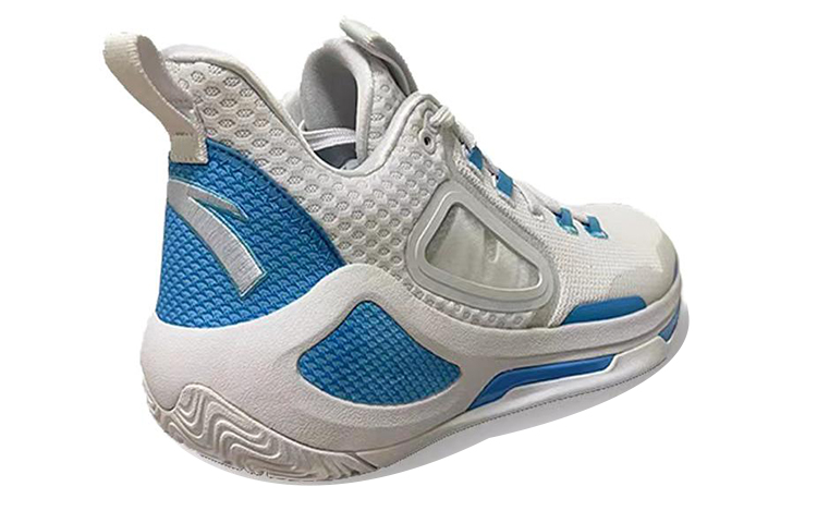 Shop Anta Basketball Series Sneakers 'White Blue' 512210501-2