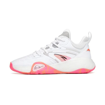 Anta Cement Bubble Basketball Shoes 'White Pink'