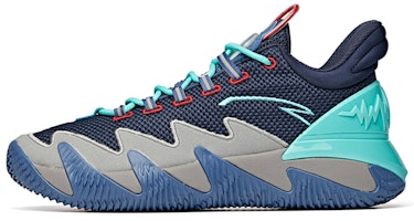 Anta Basketball Shoes 'Blue Grey Red' 112041606-3 Anta Basketball Shoes 'Blue Grey Red' 112041606-3