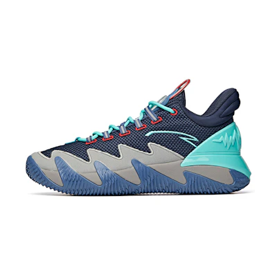 Anta Basketball Shoes 'Blue Grey Red'