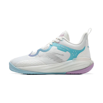 Anta Basketball Shoes 'White Blue Purple'
