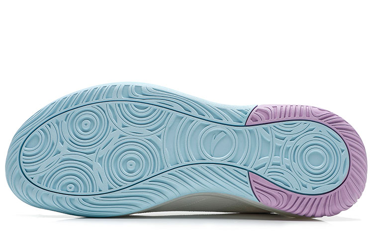 Anta Basketball Shoes 'White Blue Purple' 圖 6