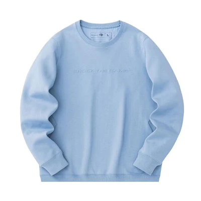 Anta Basketball Crewneck Fleece Pullover Sweatshirt Men’s Gray Blue 152341730-3