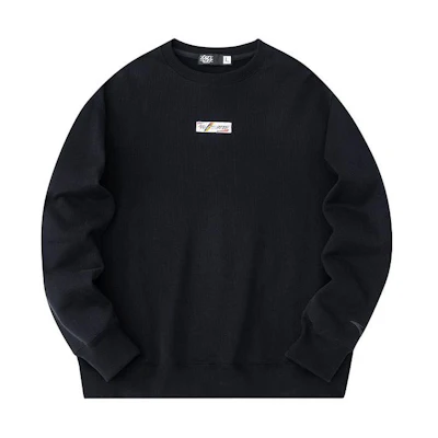 Anta Basketball Crewneck Sweatshirt Basic Black Casual Sportswear 172411705-4