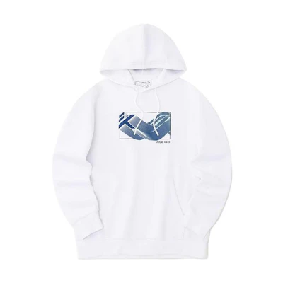 Anta Basketball FW22 Graphic Pullover Hoodie White 152231724-1