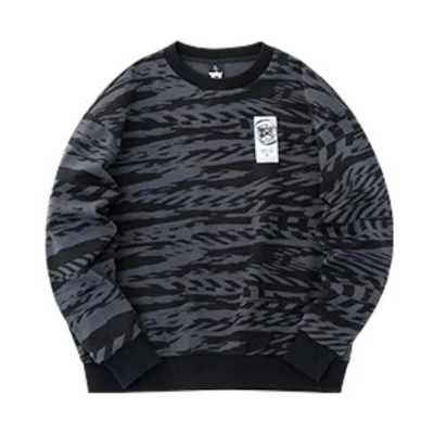 Anta Basketball Graphic Crewneck Sweatshirt Basic Black 152241716-2
