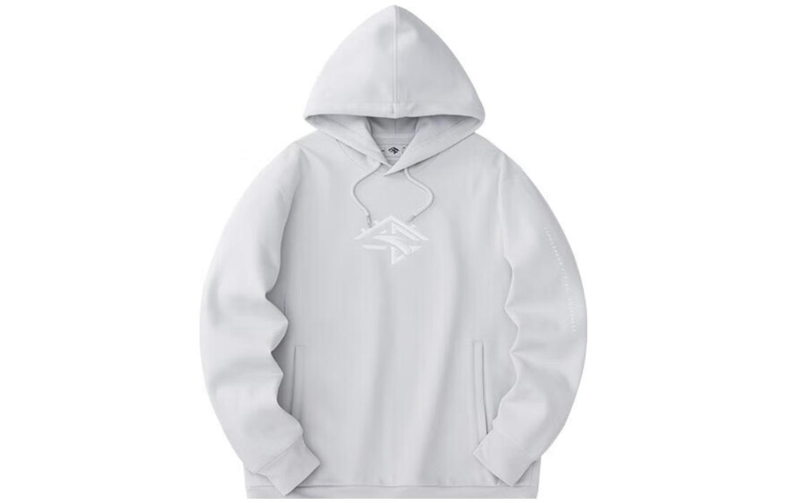 Anta Basketball Graphic Hoodie - Breeze Gray 152341714-1