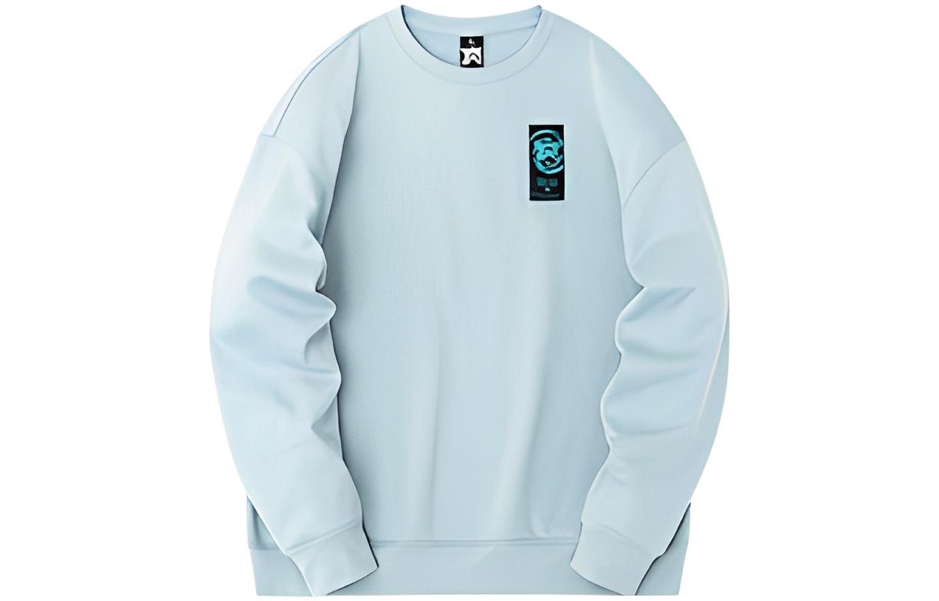 Anta Basketball Graphic Pullover Fleece Hoodie Crab Shell Green 152241738N-2