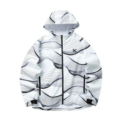 Anta Basketball Graphic Zip-Up Hoodie Jacket White 152211611-1