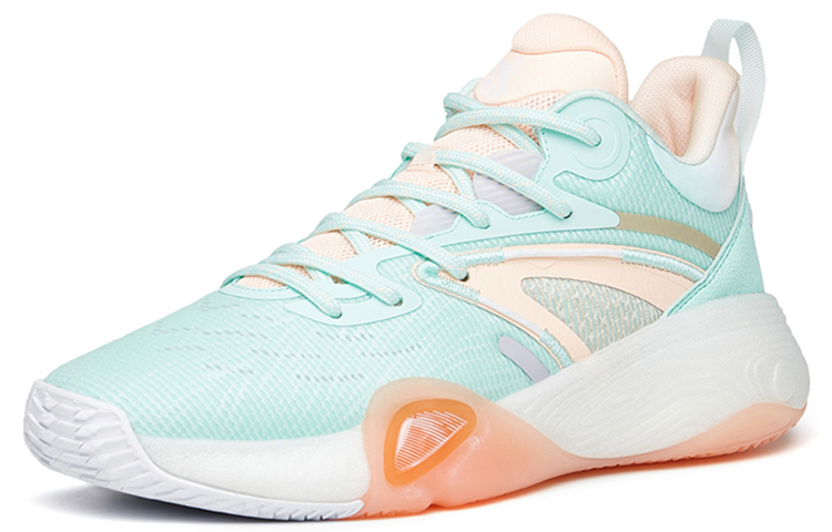 Order Anta安踏 籃球系列 化羽 低幫 實戰籃球鞋 男款 綠粉