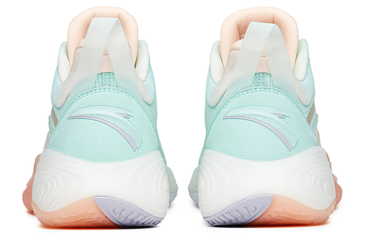 Shop Anta安踏 籃球系列 化羽 低幫 實戰籃球鞋 男款 綠粉