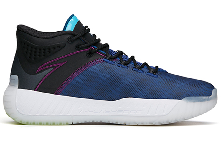 Anta Basketball High 'Blue Black Purple' 圖 2