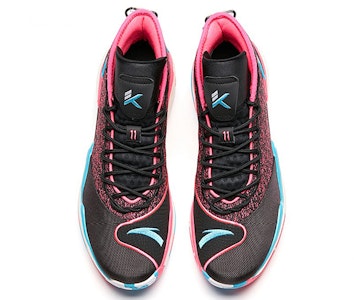 Anta安踏 籃球系列 高幫 實戰籃球鞋 男款 螢光粉 Lookbook Anta安踏 籃球系列 高幫 實戰籃球鞋 男款 螢光粉